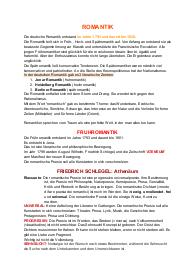 Programma Letteratura Tedesca Maturità