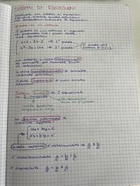 matematica 2 liceo scientifico sistema di equazioni