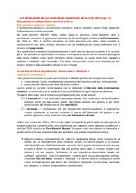 Storia: dal Risorgimento al processo di Norimberga