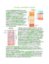 Riassunti e schemi di scienze della terra, “L’interno della terra”
