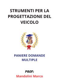 Paniere Completo di STRUMENTI PER LA PROGETTAZIONE DEL VEICOLO, Mandolini Marco - MULTIPLE