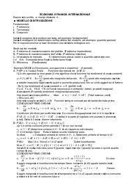 Economia e finanza internazionale, Carbonari Lorenzo