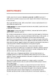 Appunti Diritto Privato prof. Rossi