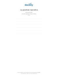 Giustizia riparativa