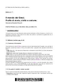 LETTERATURA TEATRALE DELLA GRECIA ANTICA