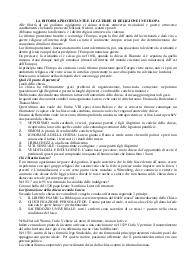 LA RIFORMA PROTESTANTE E LA SCOPERTA DI NUOVI MONDI
