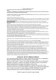Appunti integrati dal libro, storia del diritto romano, prof fasolino, UNISA