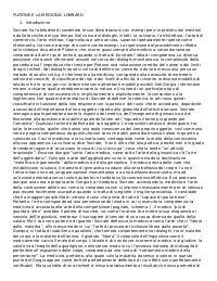 Platone e la medicina. Il corpo debole e l'anima triste: Lombard