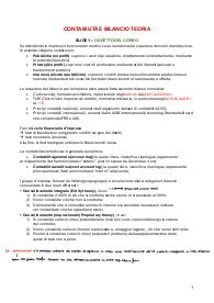 Contabilità e bilancio riassunto