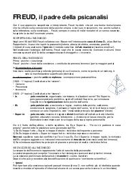 Appunti di filosofia, argomento Freud