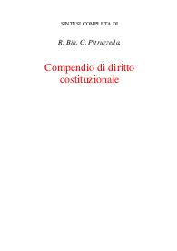 Compendio di diritto costituzionale