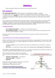 Riassunti di Genetica