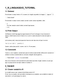 Linguaggio R