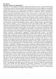 Riassunto completo libro Didattica speciale e inclusione scolastica di Lucio Cottini
