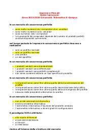 Domande a risposta Multipla di Imprese e Mercati