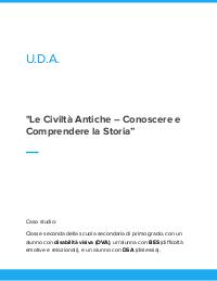 UDA_TFA SOSTEGNO_Le Civiltà Antiche – Conoscere e Comprendere la Storia
