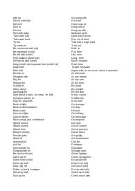 Phrasal verbs B2