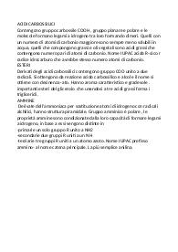 Riassunto acidi carbossilici