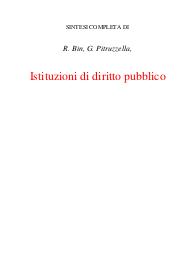 Istituzioni di diritto pubblico 1