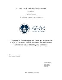 tesi di laurea magistrale