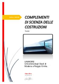Complementi di Scienza delle Costruzioni - Teoria