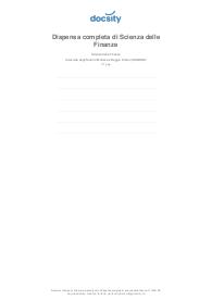 Appunti di scienza delle finanze, Unimore