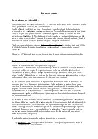 Tommaso d'Aquino. Appunti
