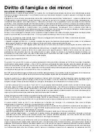 Diritto di famiglia e dei minori, Verona, anno 2024/2025, Cordiano