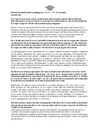 Paniere Aperte PEDAGOGIA GENERALE E SOCIALE SCIENZE E TECNICHE PSICOLOGICHE (D.M. 27004) Docente Mancini Ricca