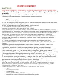 DISPENSA STORIA ECONOMICA