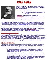 Appunti di filosofia - Karl Marx