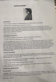 appunti italiano dante alighieri