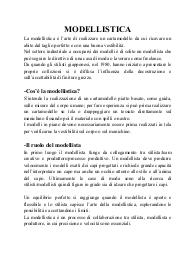 Appunti di modellistica e nozioni dal libro modelli per la moda