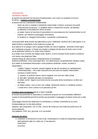 appunti di fisiologia. corso di infermieristica Unige 2022