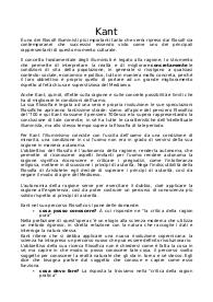Kant e la Critica della ragion pura