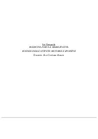 Risposte domande chiuse medicina fisica e riabilitativa aggiornate 2023
