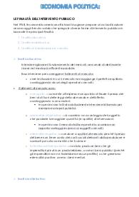 riassunti economia politica 5° superiore
