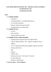 Appunti di "Contabilità di Stato" per i concorsi