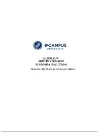 Set Domande DIRITTO BANCARIO ECONOMIA (D.M. 270/04) Docente: Maffezzoni Francesco Maria DEL 13/05/2024