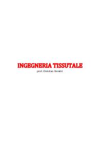 Appunti di Ingegneria Tissutale