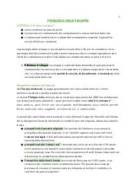 Appunti di Psicologia dello Sviluppo (unibo)