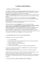 Riassunti Economia Politica