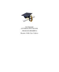 Paniere LETTERATURA DELLA CORTE Ecampus