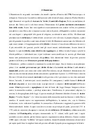 Appunti sull'illuminismo