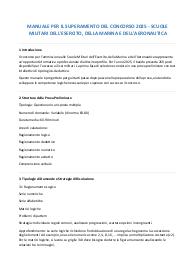 Manuale Concorso Militare 2025