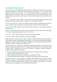 Mole, massa atomica e massa molecolare