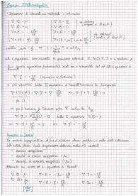 Appunti di Campi Elettromagnetici, parte 1, prof. Galli, Sapienza