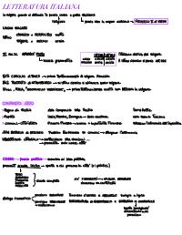 Appunti Dolce Stil Novo e Dante