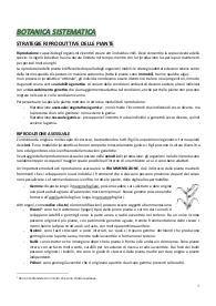 Dispense di BOTANICA SISTEMATICA