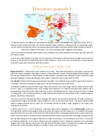 Letteratura Spagnola II